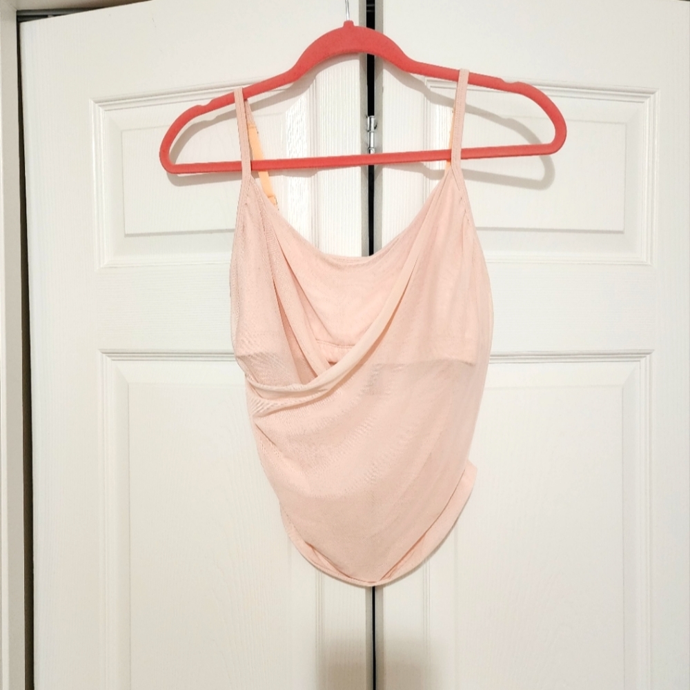 Fabletics Light Pink Wrap Tank - image 1